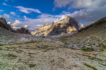 Dolomites, Rifugio Lagazuoi area