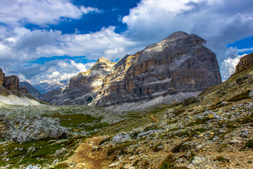 Dolomites, Rifugio Lagazuoi area