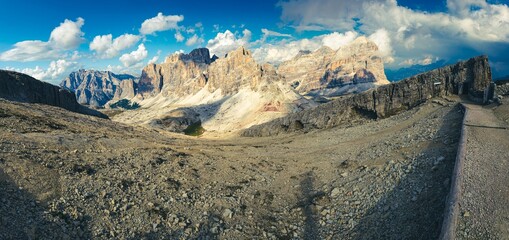 Dolomites, Rifugio Lagazuoi area