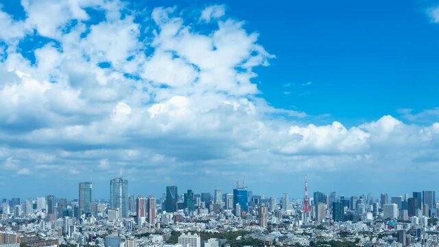 4K・東京風景・タイムラプス