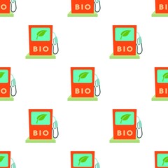 Biofuel pattern seamless background texture repeat wallpaper geometric vector