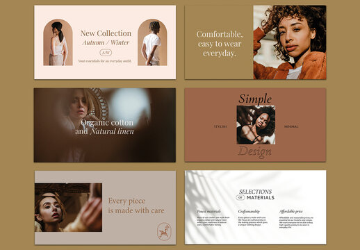 Fashion Editable Layout Collection