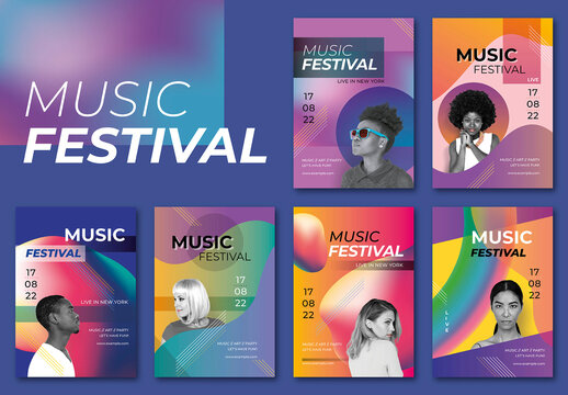 Vibrant Music Festival Poster