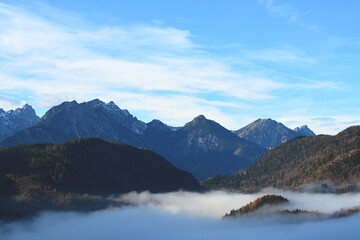 山並み　空