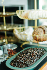 bread and coffee