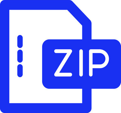 Zip file Isolated Vector icon which can easily modify or edit 

