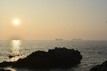 atardecer