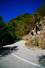 Landscape in the mountains