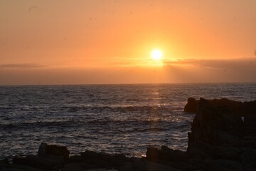 atardecer