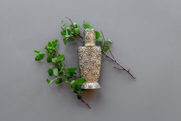 Agar wood tree with arabian oud oil perfume