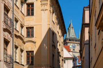 Fototapeta na wymiar Prague is the capital of the Czech Republic, the administrative center of the Central Bohemian Region