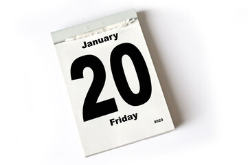20. January 2023