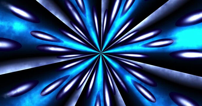 A kaleidoscope of multicolored beams of light forming peacock feathers and flowing like fabric. Animated graphics template. Musical screensaver. Background for advertising, congratulations. 4K. Vj. Dj