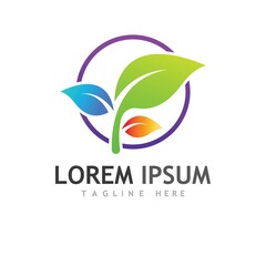 leaf logo and vector images