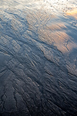 Magical morning seascape with rising Sun