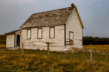 Ghost town of Greenbank MD of Willow Creek Alberta Canada