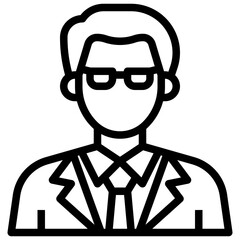 DOCTOR line icon,linear,outline,graphic,illustration