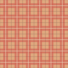 Falling leaves Plaid - repeat pattern