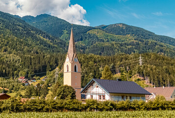 Beautiful alpine summer view at Reisseck, Kaernten, Austria