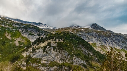 Beautiful alpine summer view at the famous Koelnbreinsperre, Maltatal, Kaernten, Austria