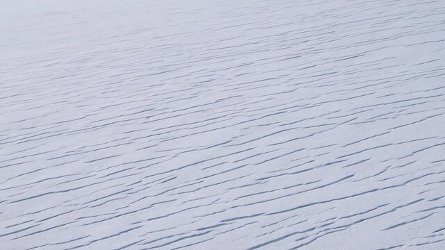 Aerial of the Harding Icefiend and mountains in Kenai Fjords National Park, Alaska
