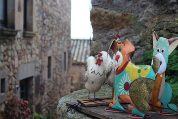 Peratallada, España. Localidad medieval de la provincia de Girona.