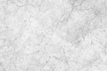 Tło, tekstura, ściana. Jasna biała popękana ściana © markstudio2008