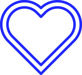 Heart Isolated Vector icon which can easily modify or edit

