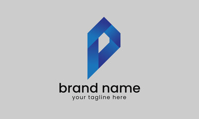 P letter logo 