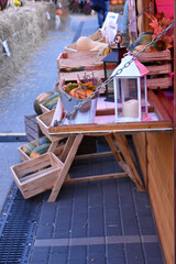 wooden crates for sale in the fall holiday autumn