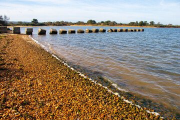 anti-tank defences in sea