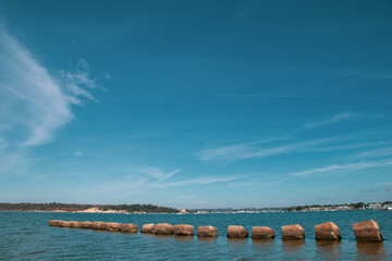 anti-tank defences in sea