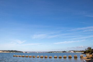 anti-tank defences in the sea