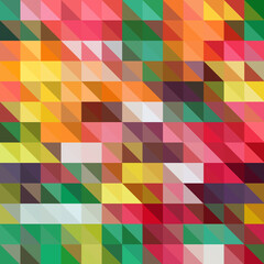 Multicolor polygonal illustration, which consist of triangles. Geometric background in Origami style with gradient. Triangular design for your business.