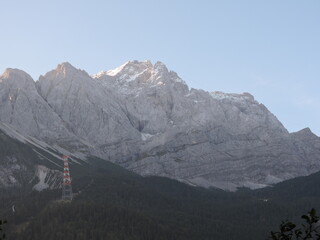 Zugspitze mit Bergbahn