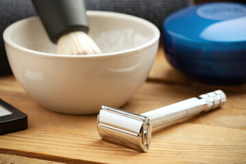 Great classic wet shaving with right accessories.