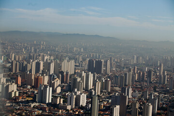 SAO PAULO BRAZIL CITY AERIAL VIEW. High quality photo