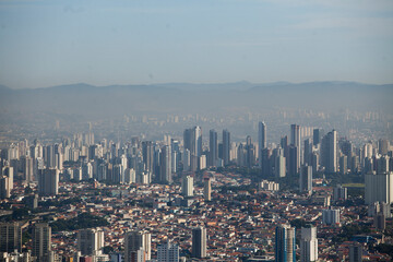 SAO PAULO BRAZIL CITY AERIAL VIEW. High quality photo