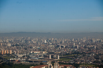 SAO PAULO BRAZIL CITY AERIAL VIEW. High quality photo