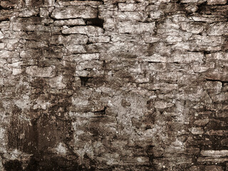 old stone empty wall as background