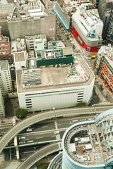 Tokyo Aerial View at daytime. High quality photo