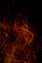 Vibrant Colours Neon Lines Digital Light Background