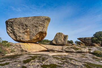 Los Barruecos Natural Monument, Malpartida de Caceres, Extremadura, Spain.