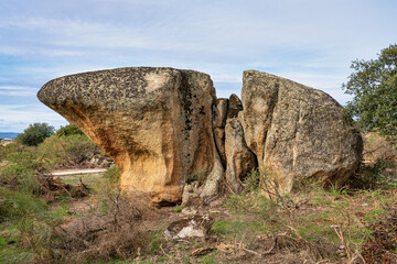 Los Barruecos Natural Monument, Malpartida de Caceres, Extremadura, Spain.