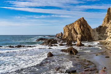 Sirens Reef located in the Cabo de Gata Nijar park, Almeria Spain