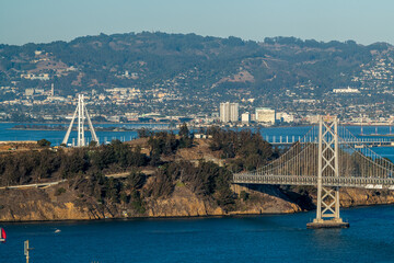 Downtown San Francisco at Sunset
