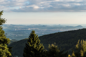 Fototapeta premium beautiful czech nature countryside landscape