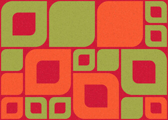 Abstract Geometric Pattern generative computational art illustration