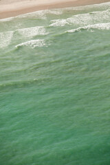 Aerial view of a beach in Brazil