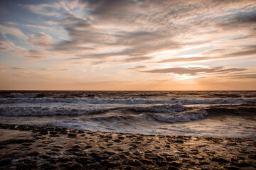 Obraz premium Sunset at the Beach